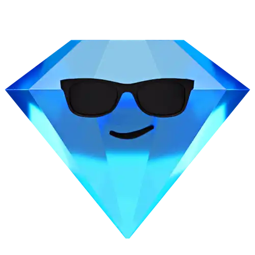 Diamond reaction emoji